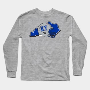 Kentucky State of Football Long Sleeve T-Shirt